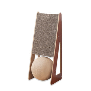 Transform Your Cat's Playtime with Our Corrugated Paper Pet Scratching Board Toy